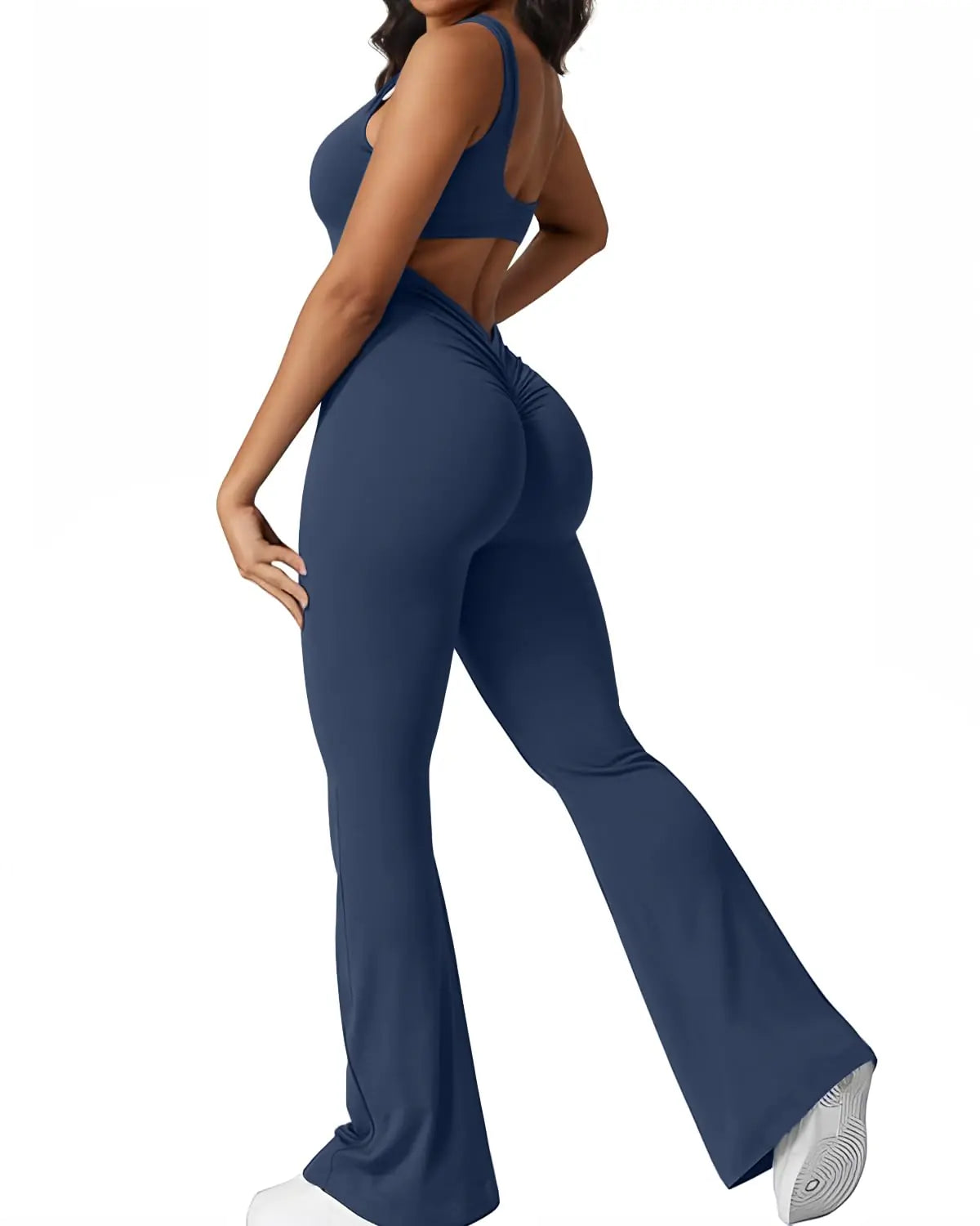 Workout Jumpsuit Backless Yoga Rompers