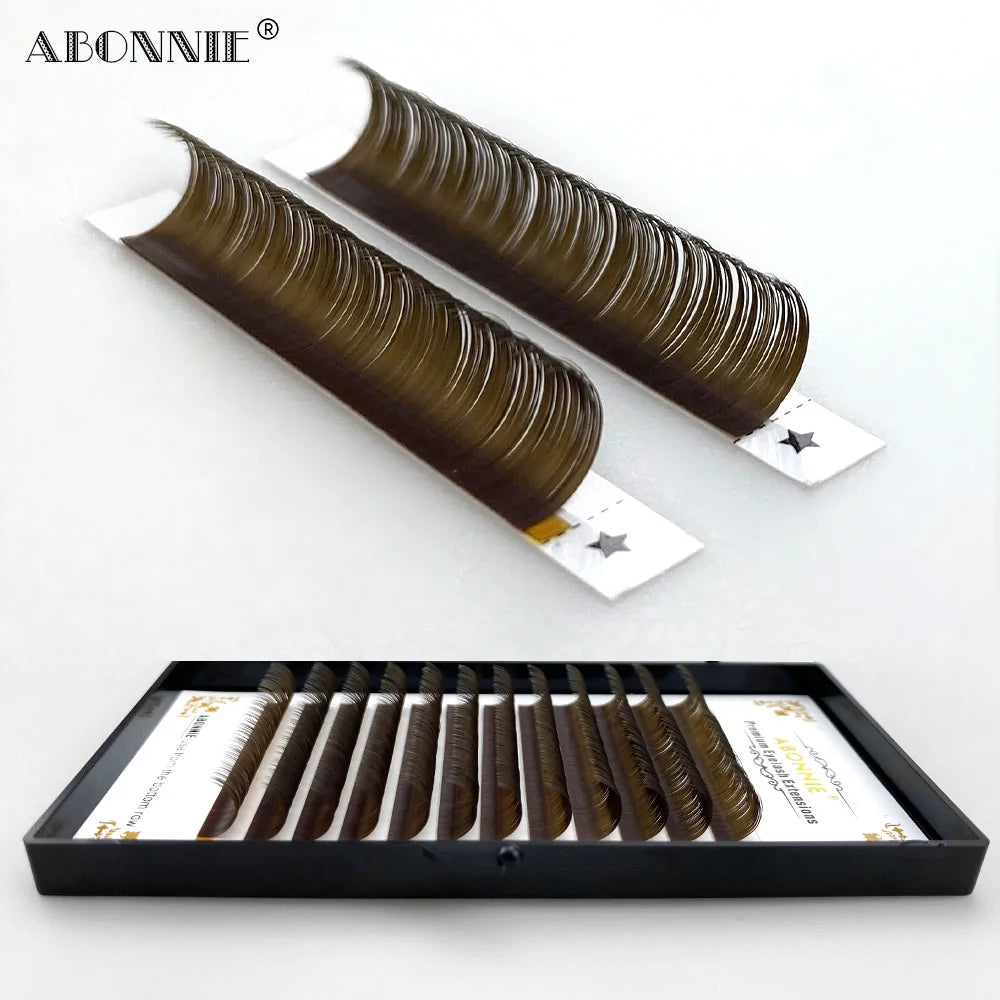 Dark Brown Eyelash Extensions